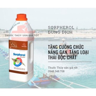 Sorpherol_giải độc gan, tăng cường chức năng gan tôm