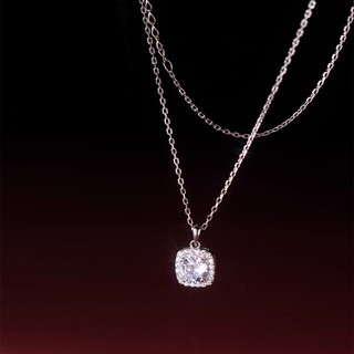 Dây chuyền bạc 925 CAO CẤP mặt hình cỏ 4 lá đính đá lấp lánh dạng mảnh dành cho nữ - Made Twinkle Silver