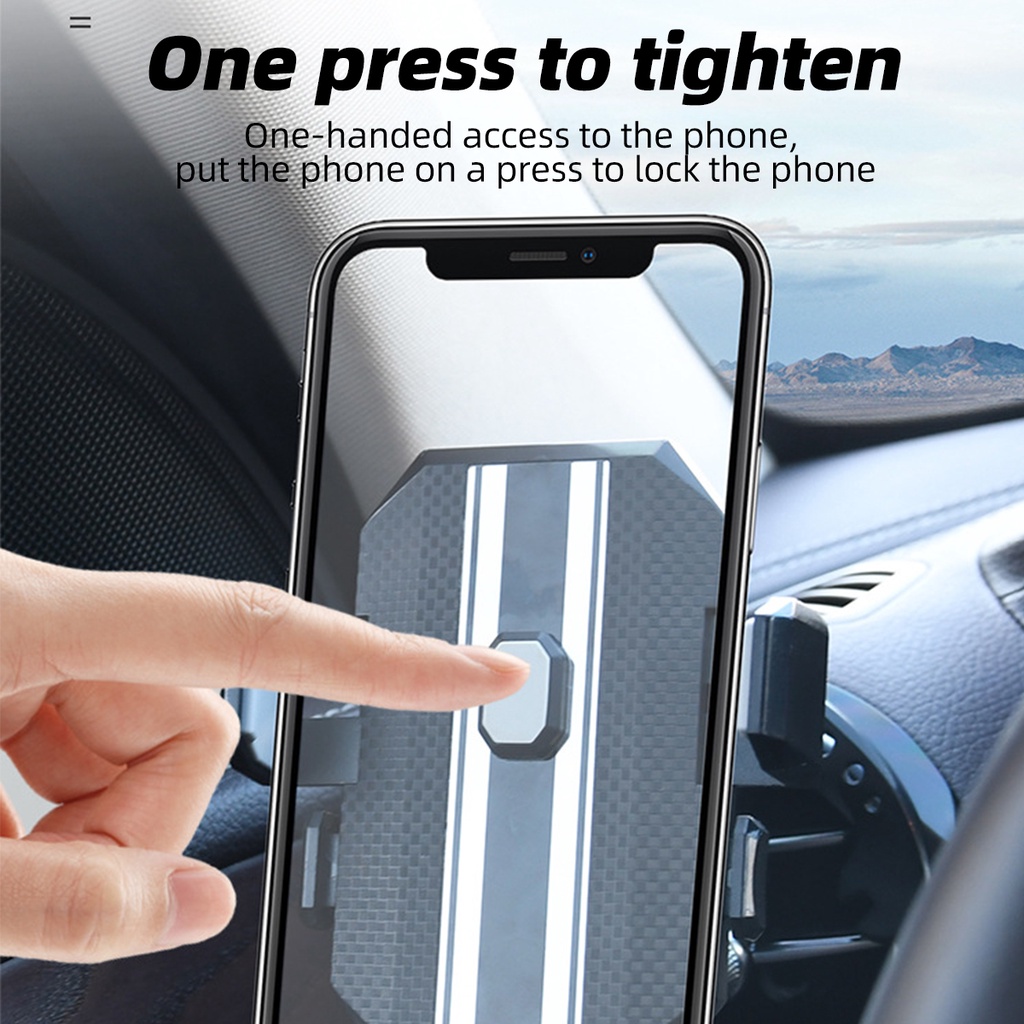 Giá đỡ điện thoại HdoorLink gắn khe điều hòa xe ô tô