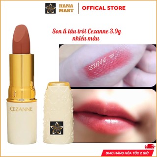 Son lì lâu trôi Cezanne 3.9g nhiều màu nội địa Nhật Bản