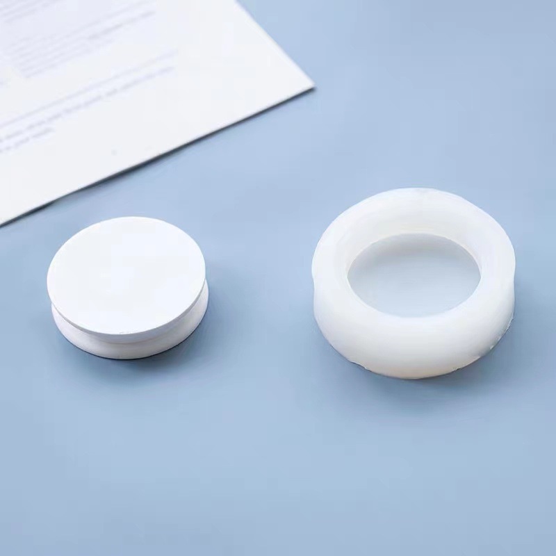 Hình Chữ Nhật Tròn Hình Kim Cương Đế Hình Học Thạch Cao Khuôn Silicon Tự Làm Xe Hương Liệu Khuếch Tán Đá Coaster Bàn Xoay Khuôn Xi Măng