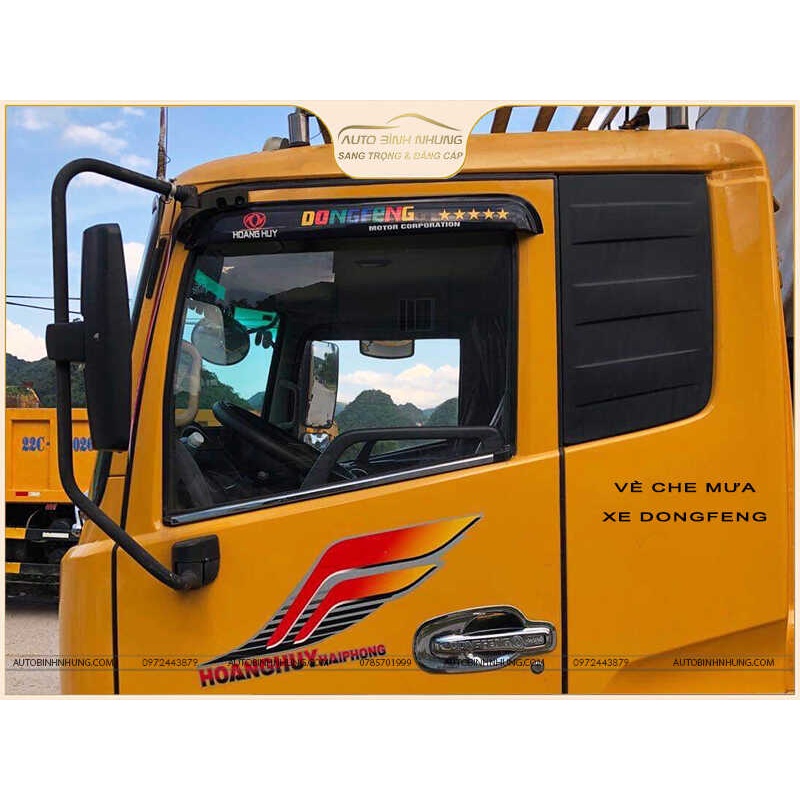 Vè che mưa xe Dongfeng hoàng huy 8 tấn - 4 chân , đầu kéo, dongfeng trường giang 8 tấn, TMT 8 tấn mặt quỷ.....