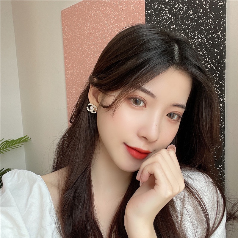 Khuyên Tai Nữ Phong Cánh Tiểu Thư Sang Chảnh Dễ Thương Trang Sức Nữ Mẫu Mới Có Sẵn CN126 Bling On