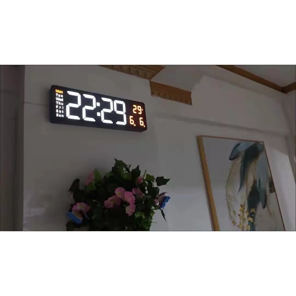 Đồng Hồ Treo Tường Điện Tử; Đồng Hồ Led Decor Để Bàn; Đồng Hồ Báo Thức; Setup Bàn Làm Việc