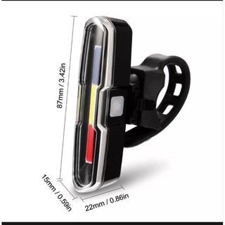 Đèn hậu xe đạp ZH-1808