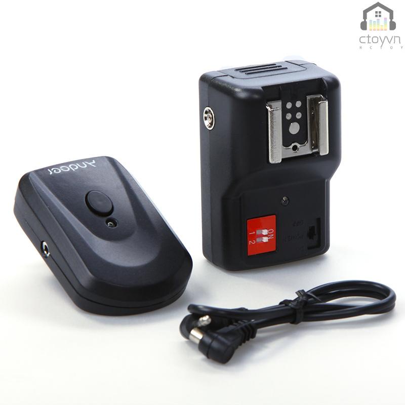 Bộ Điều Khiển Đèn Flash Andoer 4 Kênh Cho Máy Ảnh DSLR