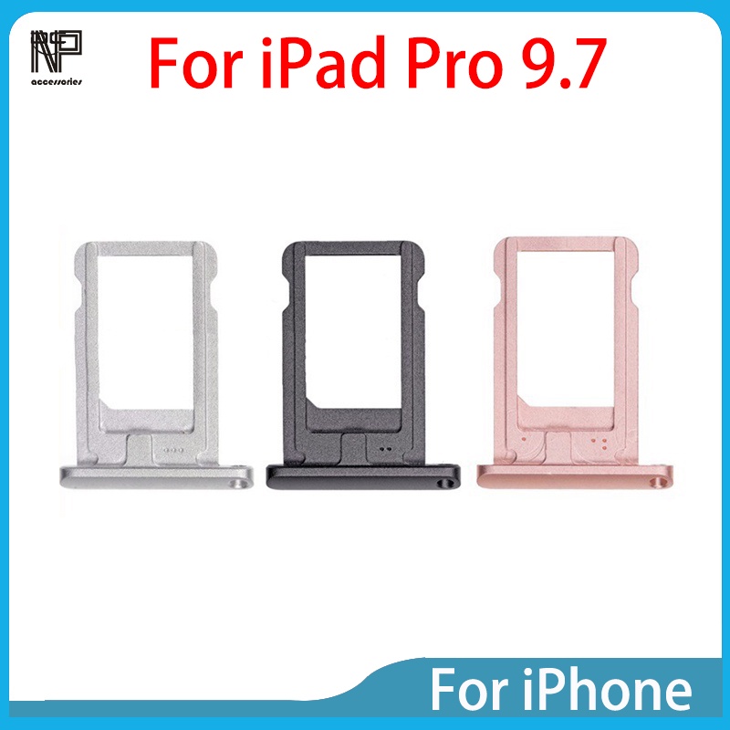 Khay Đựng Thẻ SIM Cho iPad Pro 9.7 10.5 12.9 11 10.2 Inch 1st 2nd 3rd 4th Gen A2232 A2230 A1895 A1934