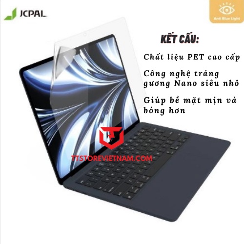 Dán macbook ( Dán màn hình chống trói chính hãng Jcpal dành cho macbook air/macbook pro )