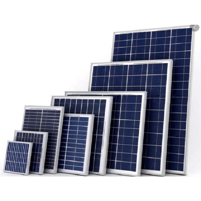 Tấm Pin năng lượng mặt trời 6V-12V cho đèn 50W đến 300W