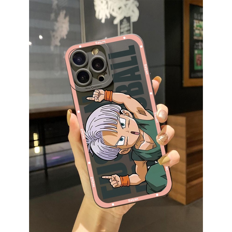 Ốp Điện Thoại Góc Vuông In Hình Dragon Ball Cho Samsung Galaxy S22 Plus Note 20 Ultra S21 FE S20