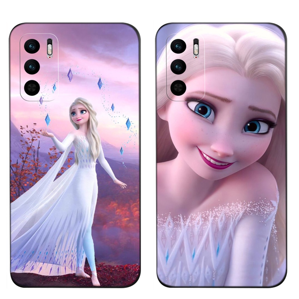 Ốp Điện Thoại Silicon Dẻo Họa Tiết Hoạt Hình Frozen Elsa Cho iPhone 7 8 7 + 8 + 6 + 6S + XR XS Max 5 5s EDC45