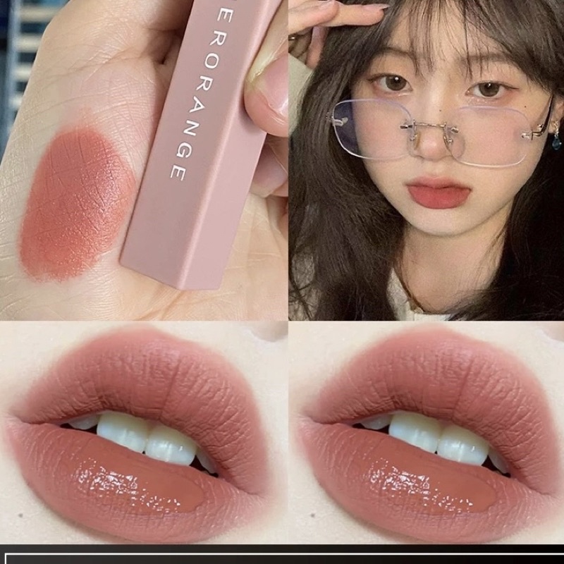 Son kem Heororange Color vỏ vuông sương lì mịn Mewlig