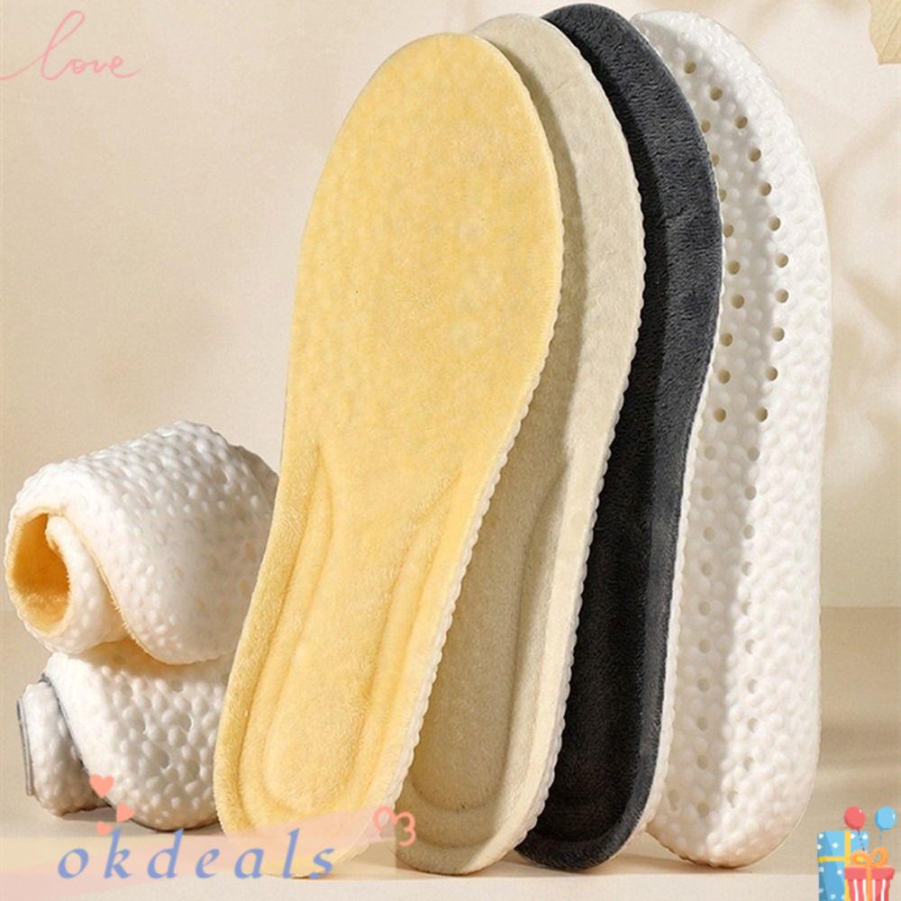 Bộ 2 Đôi Đệm Giày Bốt Đế Dày Mềm Mại Chống Sốc Cho Nam Và Nữ