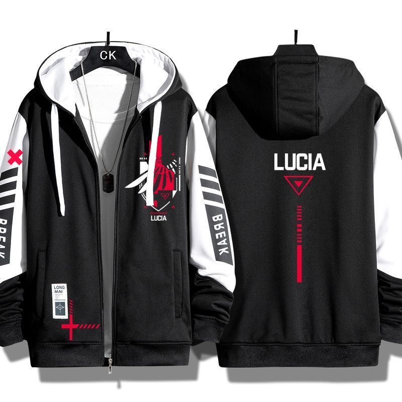 GRAY RAVEN: PUNISHING war double Pamish gray crow squad Lucia around the secondary yuan cardigan sweater hooded zipper jacket men's clothing
