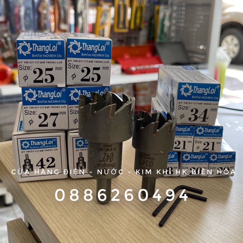 MŨI KHOÉT LỖ HỢP KIM THẮNG LỢI