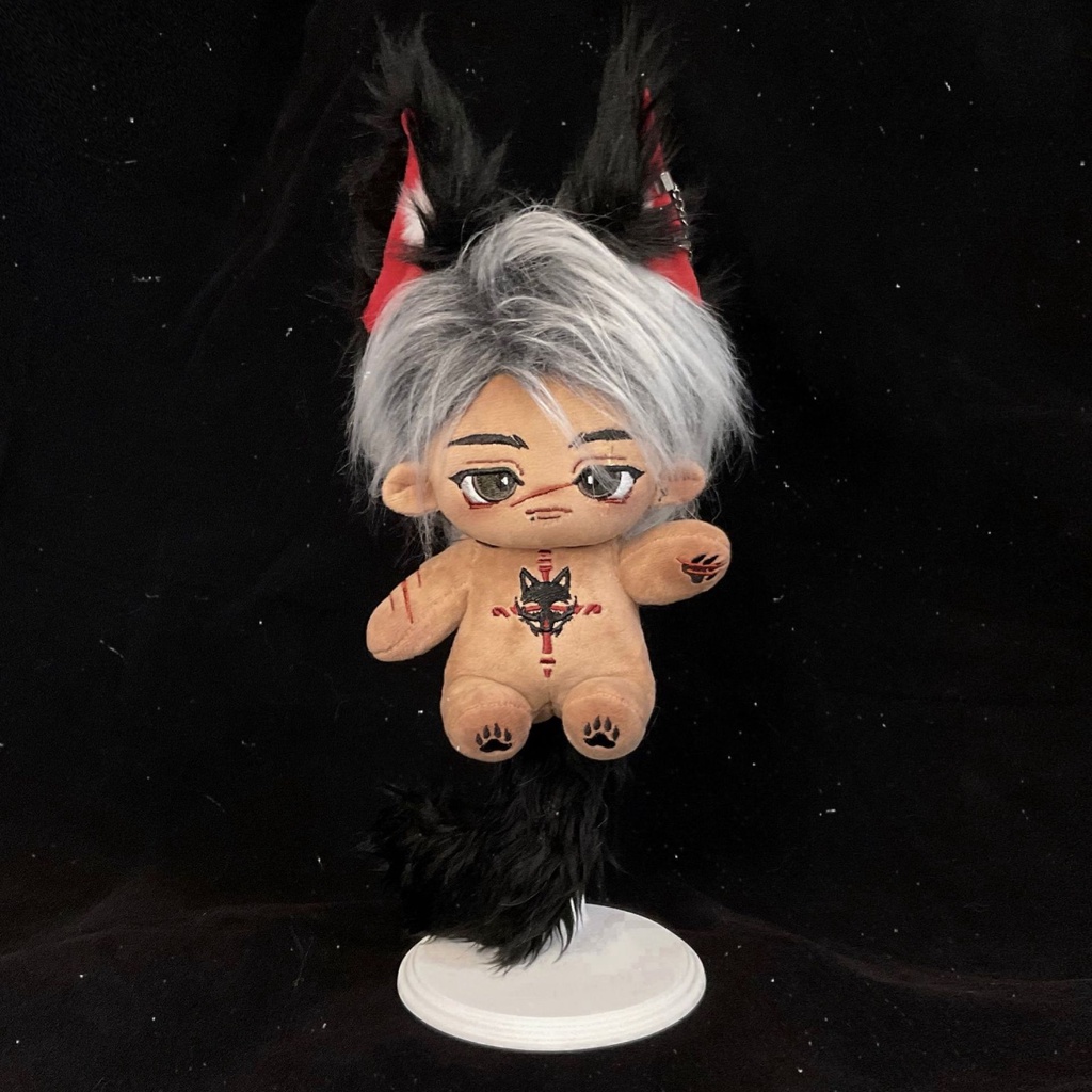 Doll không thuộc tính 20cm 30cm có tai và đuôi - Búp bê chân dài không thuộc tính da nâu có xương 20cm 30cm