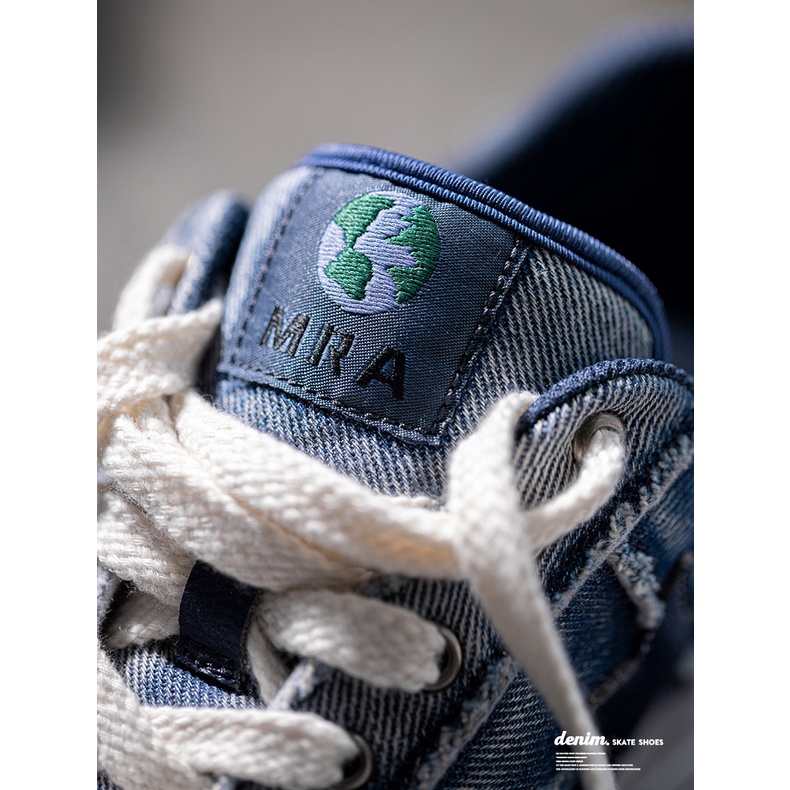 Maden Giày Thể Thao denim Thoáng Khí Thời Trang Mùa Hè 2022 Cho Nam