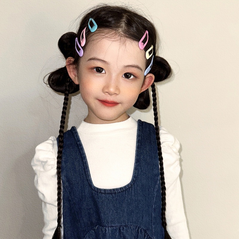 Kẹp Tóc Giả Có Nơ Dễ Thương Cho Nữ