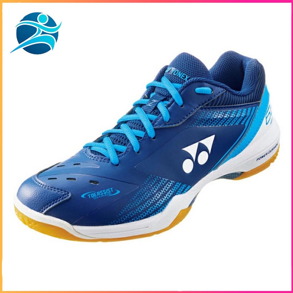 Giày cầu lông yonex cao cấp 65Z3 màu trắng xanh dành cho cả nam và nữ