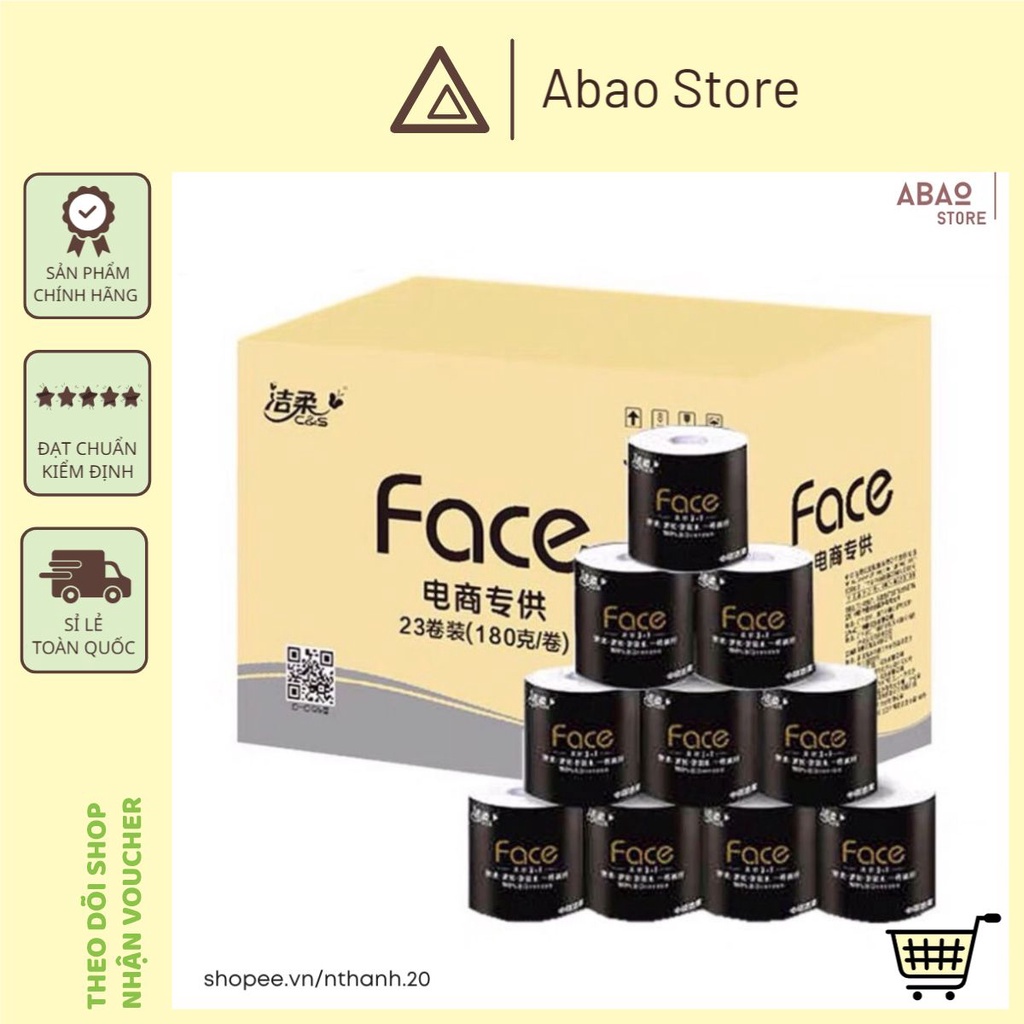Giấy vệ sinh Face cao cấp 🎀🎀 giấy cuộn 🧻
