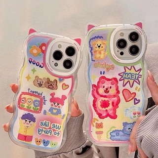 Ốp Điện Thoại Silicon Mềm Chống Rơi Hình Tai Mèo Cho iPhone 14 14 Pro Max 13 12 Pro 11 XR XS XS Max 7 + 8 + SE 2020 6s Plus