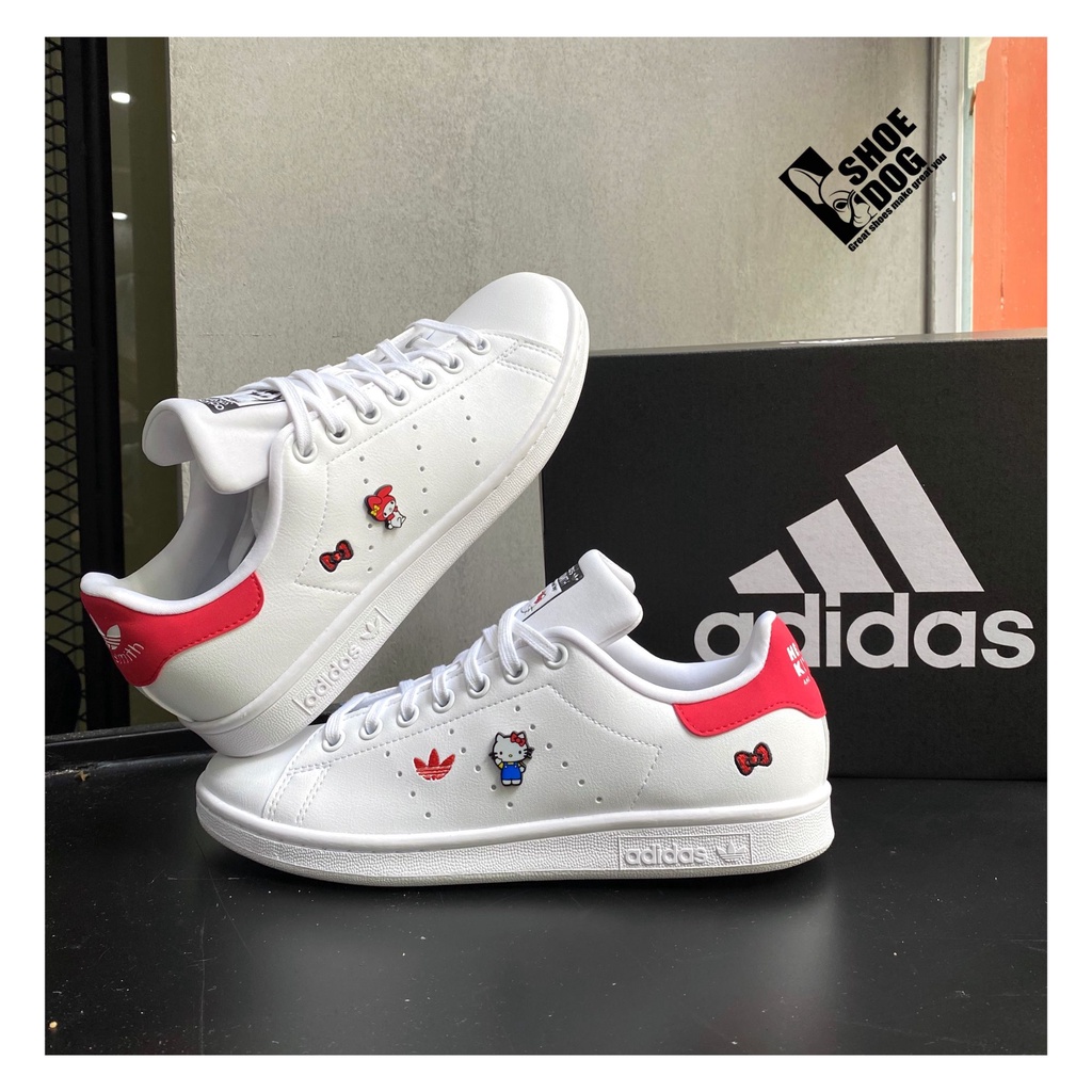 [Cam kết chính hãng 100%] Giày thể thao Adidas Stan Smith Hello Kitty chưa phát hành - HQ1910