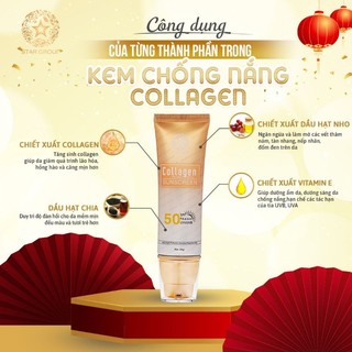 CHỐNG NẮNG COLLAGEN (Dược Mỹ Phẩm STARGROUP)