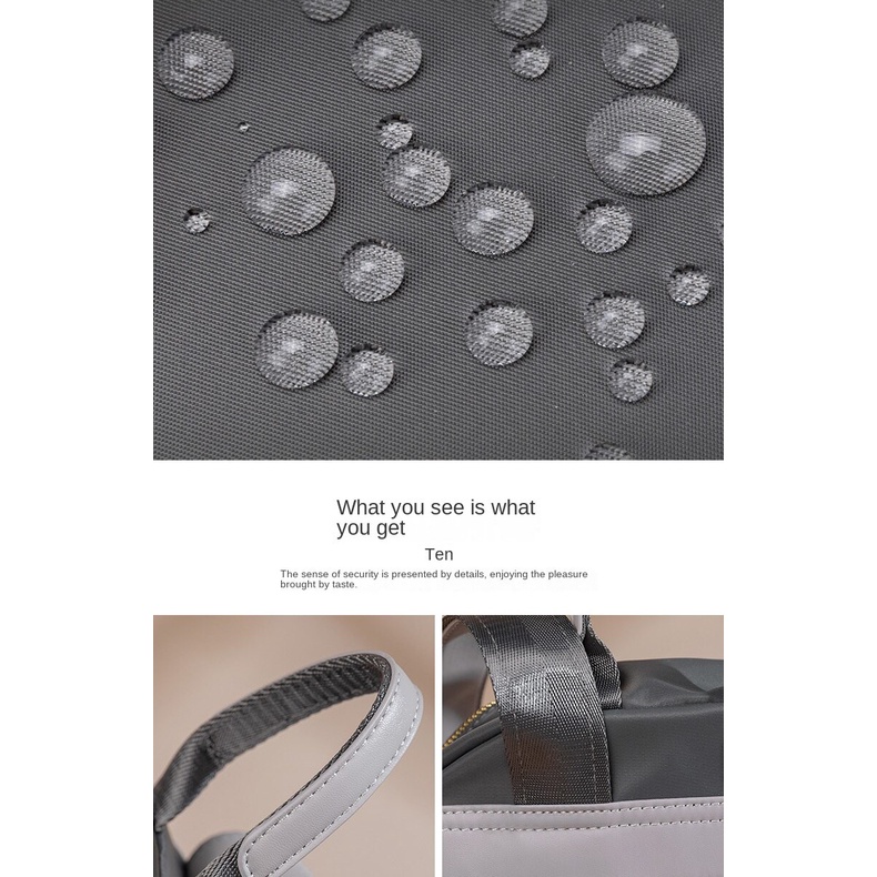 Balo Vải Oxford Đựng Laptop 14 Inch Thời Trang Cho Nữ