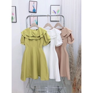 ĐẦM XOÈ CỔ SEN BIGSIZE D770 ❤ FREESHIP ❤ HÌNH THẬT 100% SHOP TỰ CHỤP