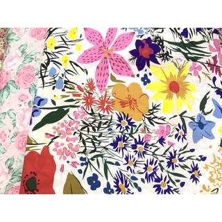 [Vaihoa2015] Vải Thô hoa 100% Cotton - Mềm Mịn