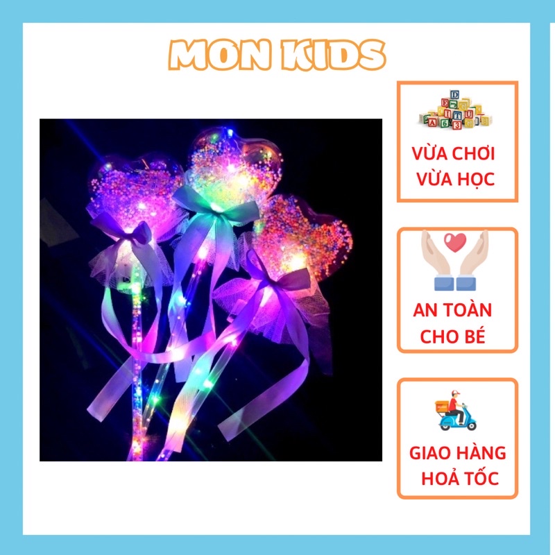 Gậy phát sáng quả cầu pha lê, Đèn trung thu phát sáng nhấp nháy mẫu 2022