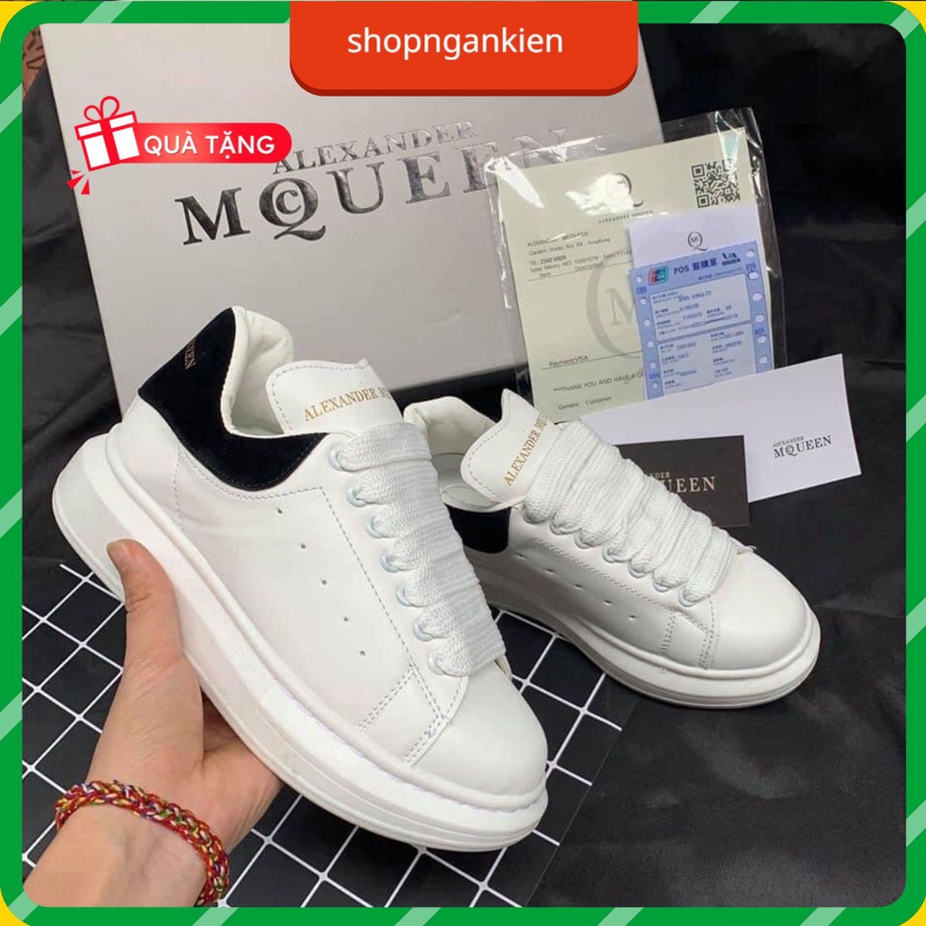 👉com bo Giày thể thao MC queen  nam nữ hàng chuẩn bản dây to kèm box bill