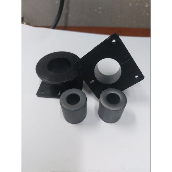 Combo 1 cặp lõi nhựa vuông tròn 55 đen quấn cuộn cảm phân tần loa
