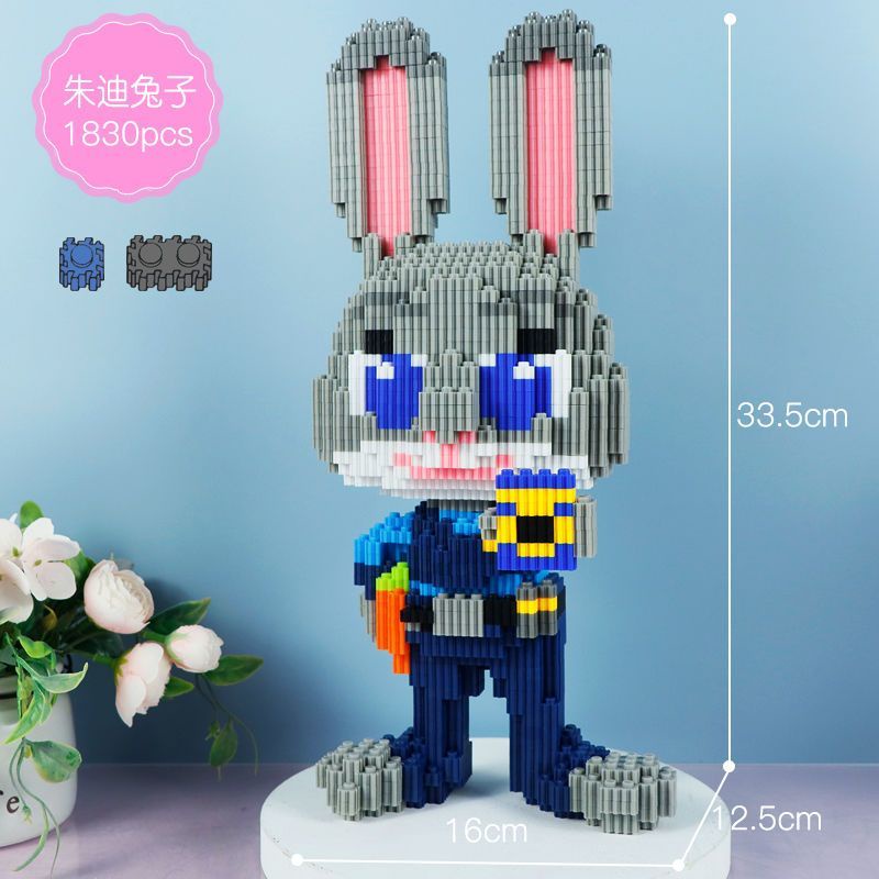 doraemon  one piece  pokemon  gấu  khủng long bộ   NON-LEGO quân đội  demon slayer  lâu đài  dragon ball  mini Bộ Đồ Chơi Lắp Ráp Mô Hình  Thỏ Cáo Nick 3D Dành Cho Bé Trai Và Bé Gái go le