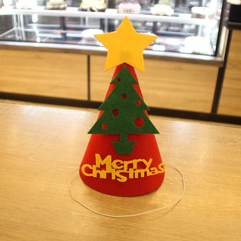 Mũ Ông Già Noel Hoạt Hình Ngộ Nghĩnh Đáng Yêu Cho Bé