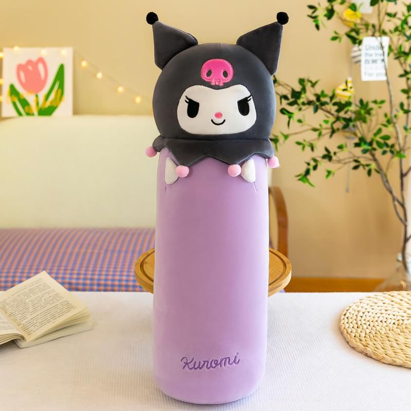 Long Cartoon Melody Kuromi Plush Toys Long Pillow Dolls kid Birthday Holiday Gifts Baby Pillow