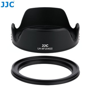 JJC LH-XF1545II Nắp ống kính Lens Hood cho Fujifilm XC 15-45mm f/3.5-5.6 OIS PZ, XF 18mm f/2 R, Canon EF 40mm f/2.8 STM, Nikon NIKKOR Z 40mm f/2, Nikon 28mm f/2.8 NIKKOR Z (SE)