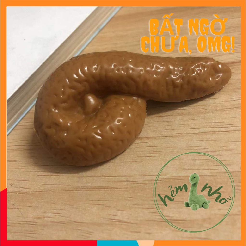 Cục Phân Giả 💩 Tỷ Lệ Như Thật Đồ Chơi Giải Trí Độc Lạ Hài Hước Troll Bạn Bè, Đạo Cụ Quay Clip Troll
