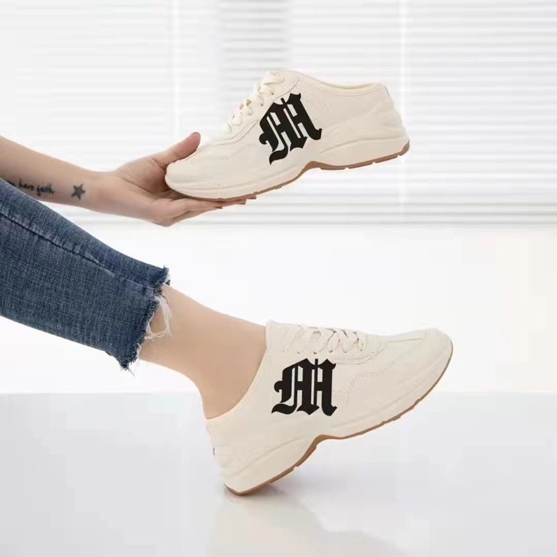 Giày Sục Thể Thao Nữ , Giày Sneaker Độn Đế 7p tăng chiều cao siêu cá tính