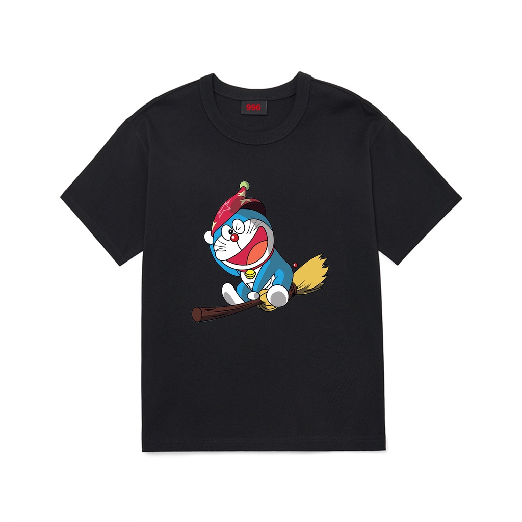 Áo Thun Overfit 996 In Doraemon Halloween Phía Trước