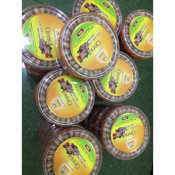 Combo 08 hộp (4kg) hạt điều Bình Phước loại A+ (500gr/hộp)