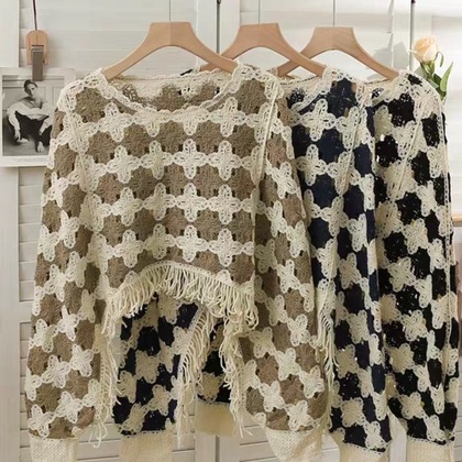 Áo croptop tua rua nữ hàng Quảng Châu from rộng hot 2022