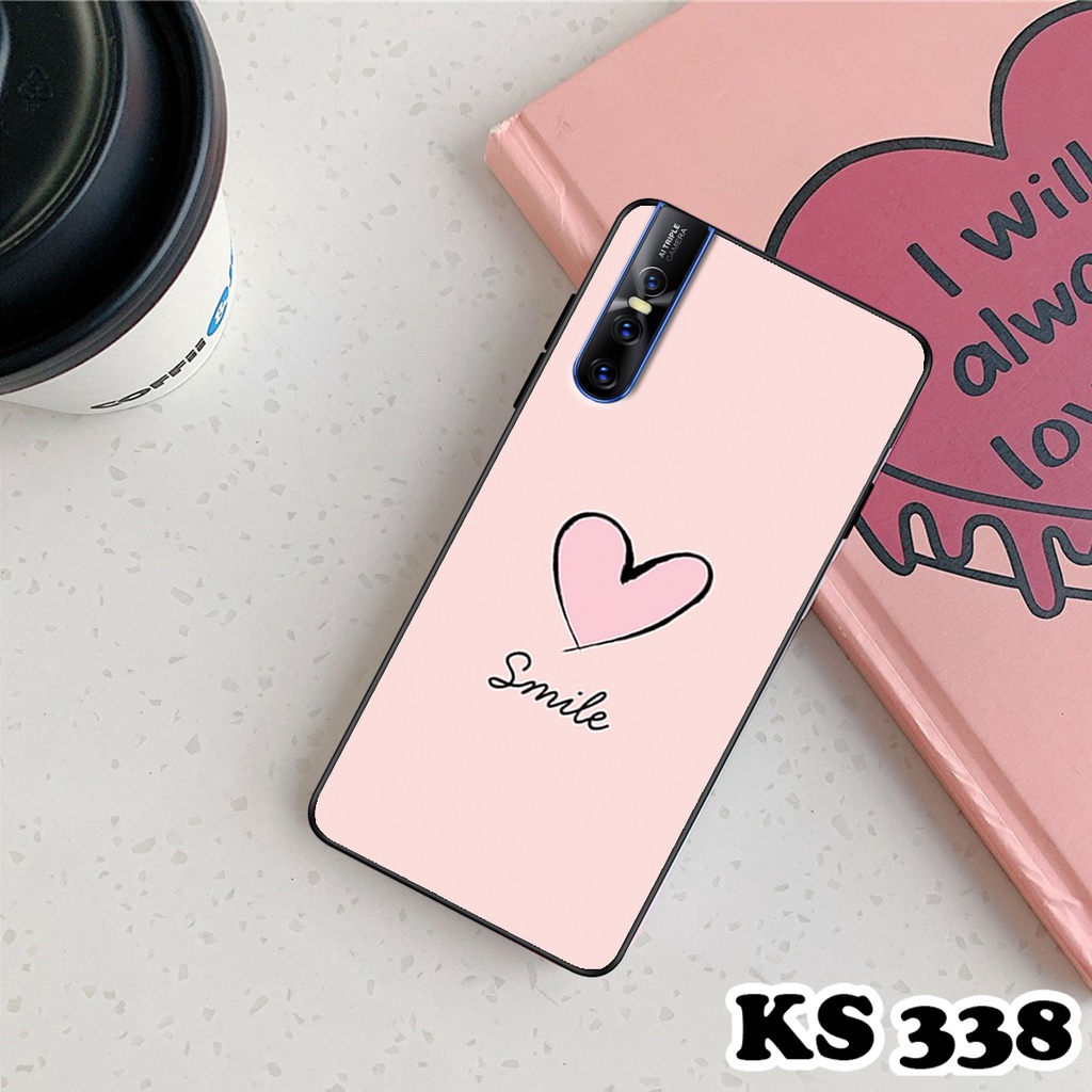 Ốp lưng Vivo V15 - V15 Pro - Ốp Vivo in hình LoveSmile - Chất liệu TPU cao cấp chống sốc