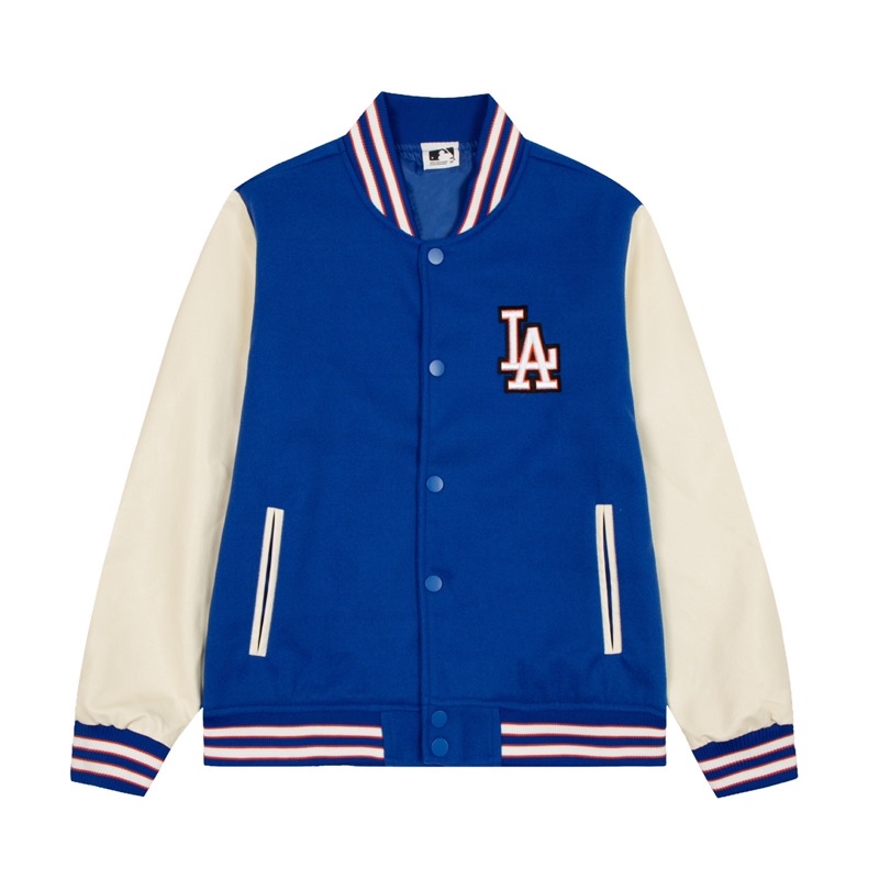 Varsity Jacket MLB LA - Áo Khoác Phong Cách Nam, Nữ