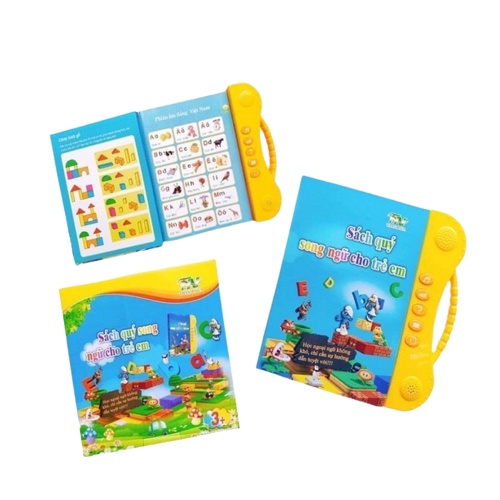 Sách điện tử Song Ngữ Anh - Việt cảm ứng thông minh giúp bé học, đọc, viết tốt hơn - Sách điện tử Thông Minh cảm ứng