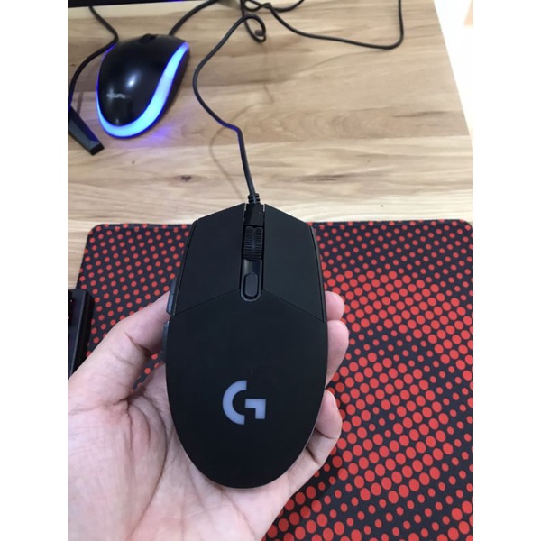 Chuột gaming có dây logitech G102 - 8000DPI - led RGB
