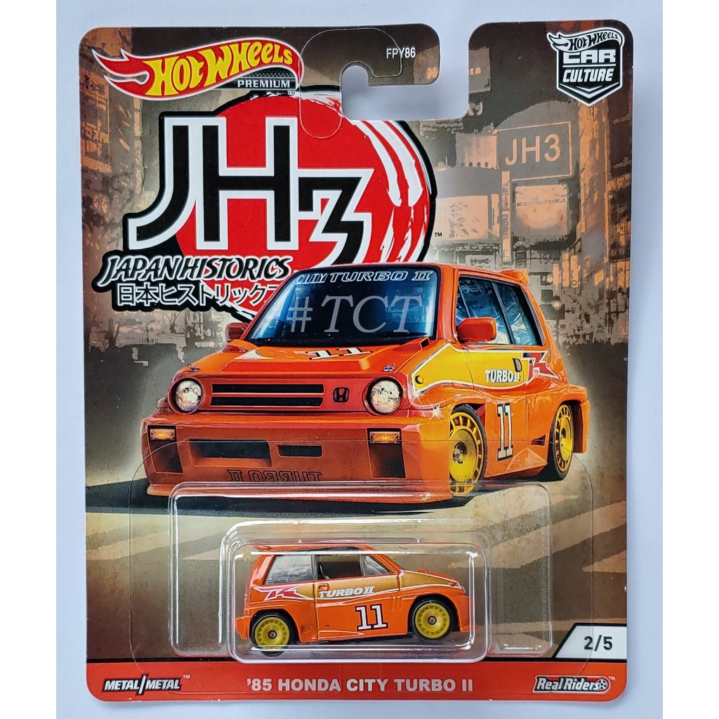 Xe mô hình Hot Wheels 85 Honda City Turbo II H-1