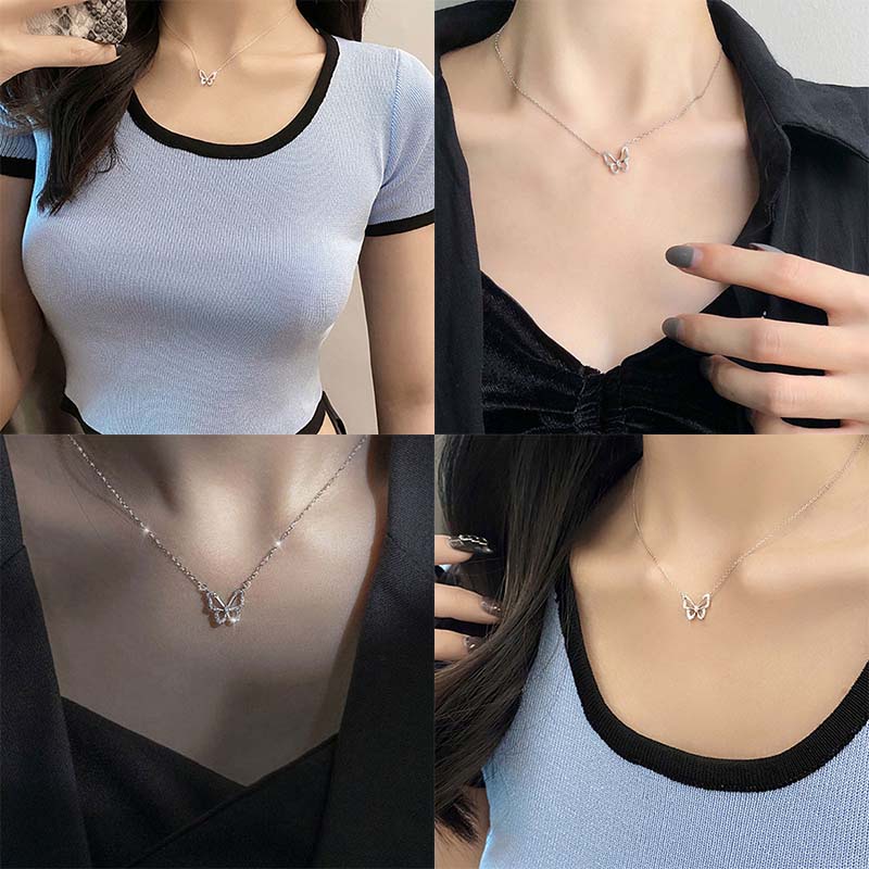 Vòng Cổ Mặt Nơ JP5K9 Thời Trang Mới Cho Nữ