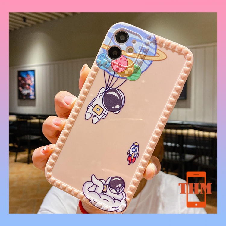 Ốp Điện Thoại Hình Phi Hành Gia Cho iPhone 6/6plus/6s/6splus/7/7plus/8/8plus/x/xr/xs/11/12/13/pro/max/plus/promax/-919