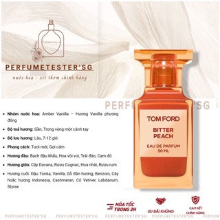 [ᴀᴜᴛʜᴇɴᴛɪᴄ] Nước Hoa Tom Ford Bitter Peach EDP -𝒑𝒆𝒓𝒇𝒖𝒎𝒆𝒕𝒆𝒔𝒕𝒆𝒓